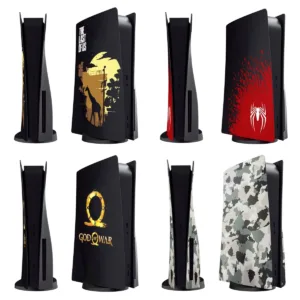 New Arrival Spider Version Hard Replacement Faceplate Shell For PS5 Console With Special Surface treatment