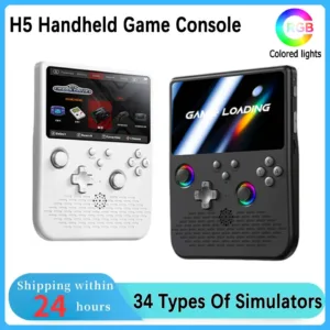 New Open-Source H5 Handheld Game Console With Dual Joystick 5-inch IPS High-Definition Large Screen PSP Mini Nostalgic Arcade