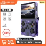 NEW R36S Retro Handheld Game Console Linux System 3.5 Inch IPS Screen Portable Pocket Video Player 64GB 128GB Games Kid Gift