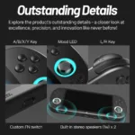 Trimui Smart Pro Handheld Game Console 4.96''IPS Screen Linux System Joystick RGB Lighting Smartpro Retro Video Game Player Gift